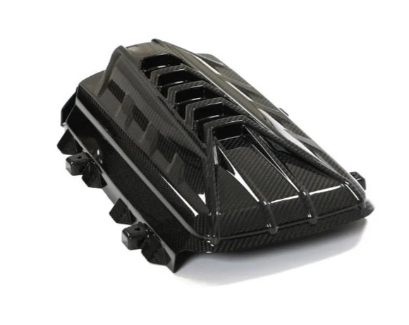Dry Carbon Fiber Engine Cover for Chevrolet Corvette C8 Stingray Convertible 2-Door