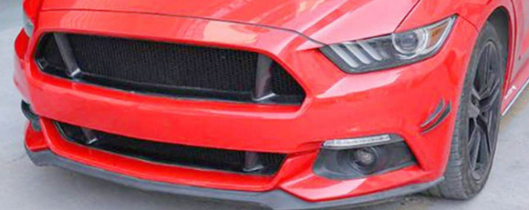 Carbon Fiber Grille for Ford Mustang GT350R Coupe 2-Door 15-17