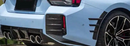 Dry Carbon Fiber Rear Bumper Canards for BMW New G87 M2 Coupe 2023UP-3