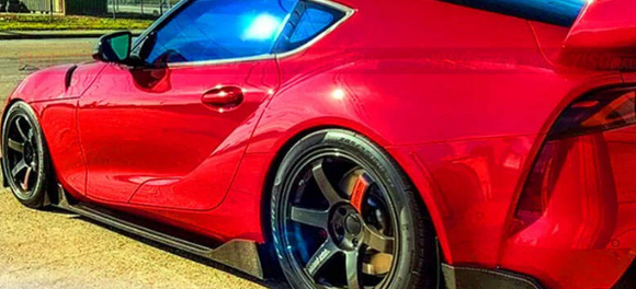 Carbon Fiber Side Skirts for Toyota GR Supra A90 2019-2023