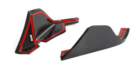 Carbon Fiber Rear Bumper Splitters for Toyota Supra A90 2019 up