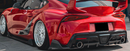 Carbon Fiber Rear Bumper Splitters for Toyota Supra A90 2019 up-3
