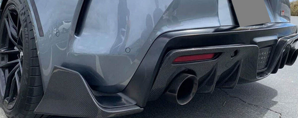 Carbon Fiber Rear Diffuser for Toyota Supra A90 2018-2024