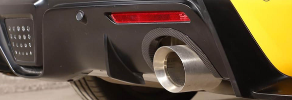 Carbon Fiber Exhaust Tip Covers for Toyota Supra GR A90 2019 to 2022