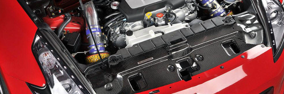 Dry Carbon Fiber Radiator Cover for Nissan Z 400Z RZ34 2023