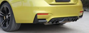 Carbon Fiber Rear Diffuser V2 for BMW F82 M4 F83 M4 2014-2017-5