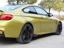 Carbon Fiber Rear Side Skirts for BMW M3 M4 2014-2017-5