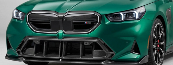 Carbon Fiber Front Bumper Lower Grill for BMM G90 G99 M5 2024-2026