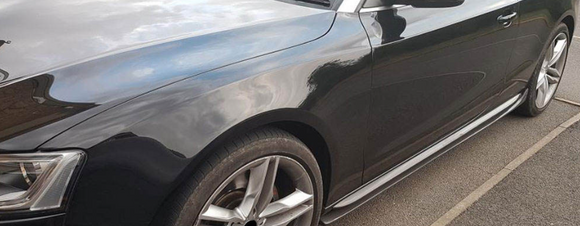 Carbon Fiber Side Skirts for Audi A5 S5 2-Door 08-16