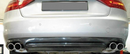 Carbon Fiber Rear Diffuser for Audi A5 2008-2011-2