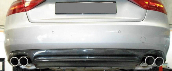 Carbon Fiber Rear Diffuser for Audi A5 2008-2011