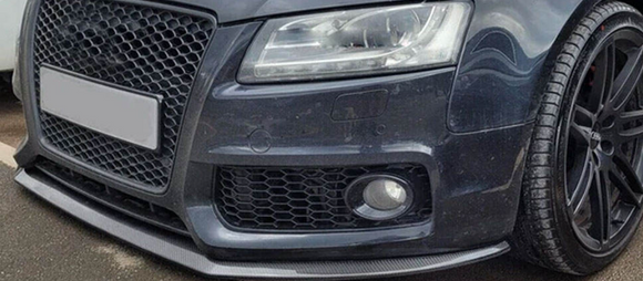 Carbon Fiber Front Lip for Audi B8 S5 A5 SLINE 2009-2010