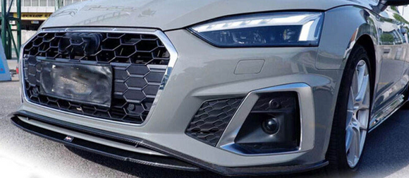 Dry Carbon Fiber Front Lip for B9.5 Audi S5 A5 SLINE Sportback 4-Door 2020 2021