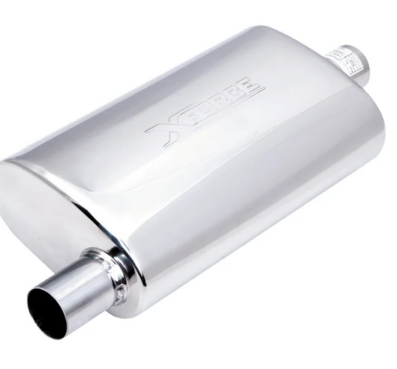 Xforce Oval 4x8x18 With 2.5 Inlet