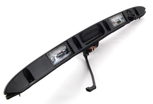 BMW Trunk Lid Grip With Key Button (Black) (M3 323Ci 325Ci) - Genuine BMW 51138231892