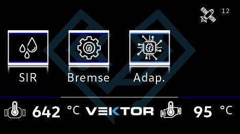 Vektor Technik Digital Data Display Gauge For VW MK7 GTI & Golf R (Antenna)