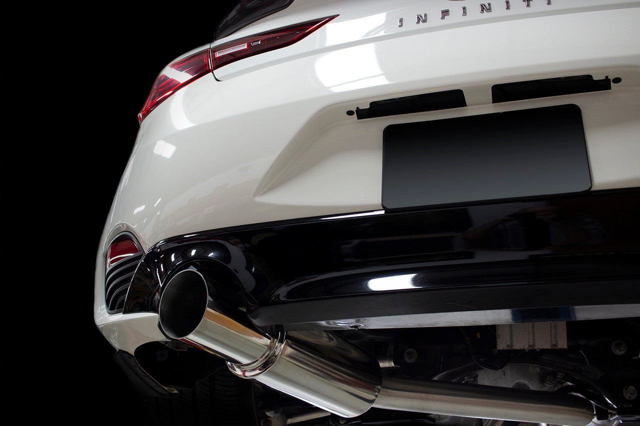 ISR Performance GT Single Exhaust - Infiniti Q60 Coupe RWD - 0