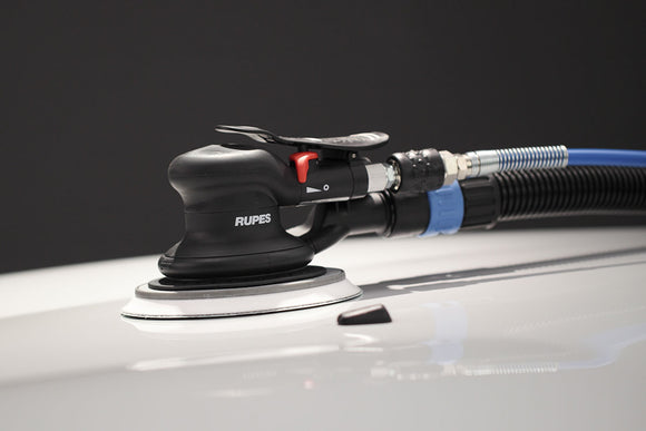 RUPES Skorpio III 150mm backing pad-self-generated vac-velcro-9mm orbit