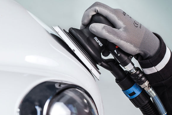 RUPES Skorpio III 150mm backing pad-self-generated vac-velcro-6mm orbit