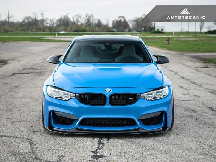 AutoTecknic Replacement Version II Dry Carbon Mirror Covers | BMW F87 M2 Competition | F80 M3 | BMW F82/F83 M4