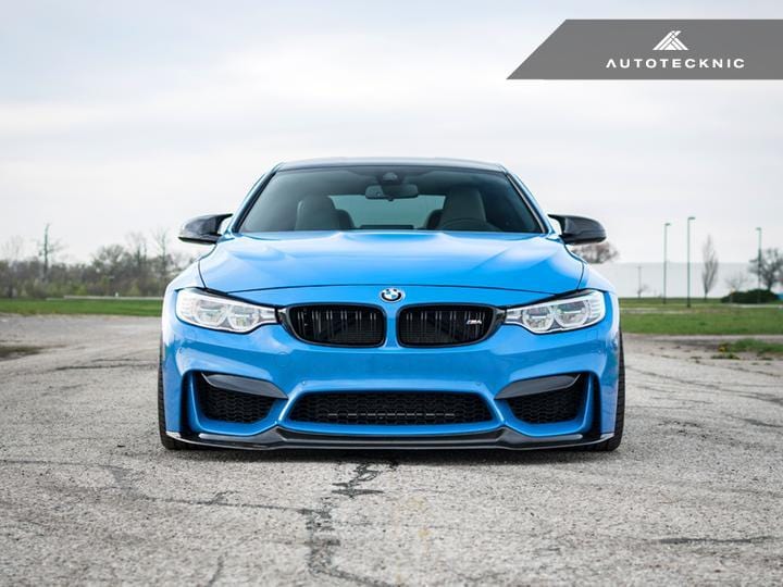 AutoTecknic Replacement Version II Dry Carbon Mirror Covers | BMW F87 M2 Competition | F80 M3 | BMW F82/F83 M4