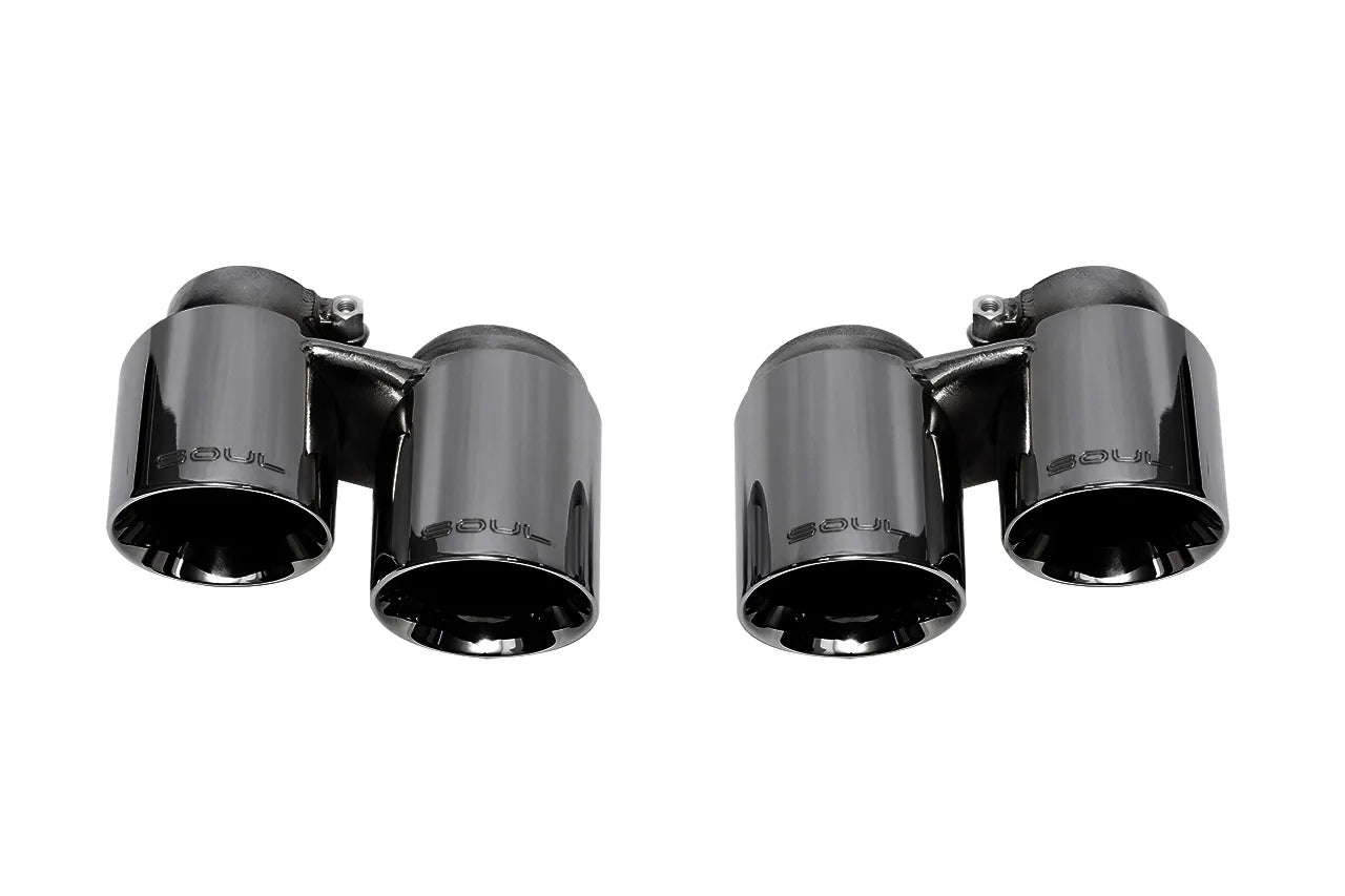 Porsche 991.1 Base with PSE / S / GTS Carrera Bolt On Exhaust Tips