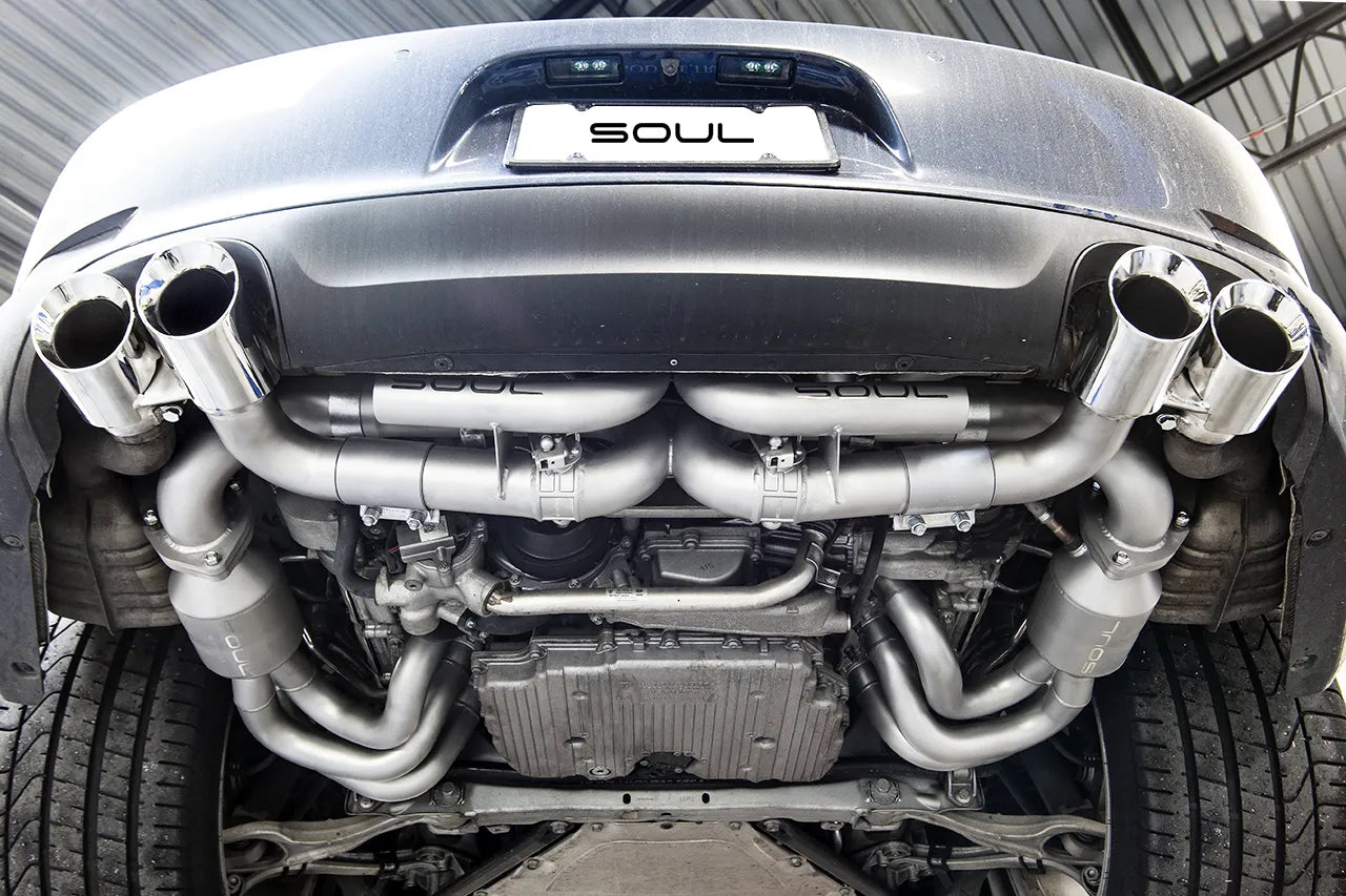 Porsche 991.1 Base with PSE / S / GTS Carrera Bolt On Exhaust Tips