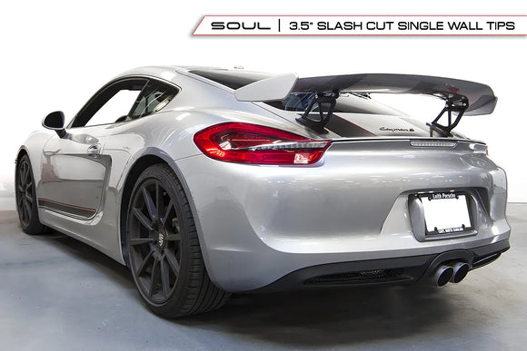 Porsche 981 Boxster / Cayman SOUL Performance Exhaust System