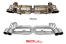 Porsche 997.1 Turbo Competition X-Pipe Exhaust System-3