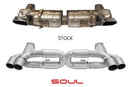 Porsche 997.1 Turbo Sport X-Pipe Exhaust System-3