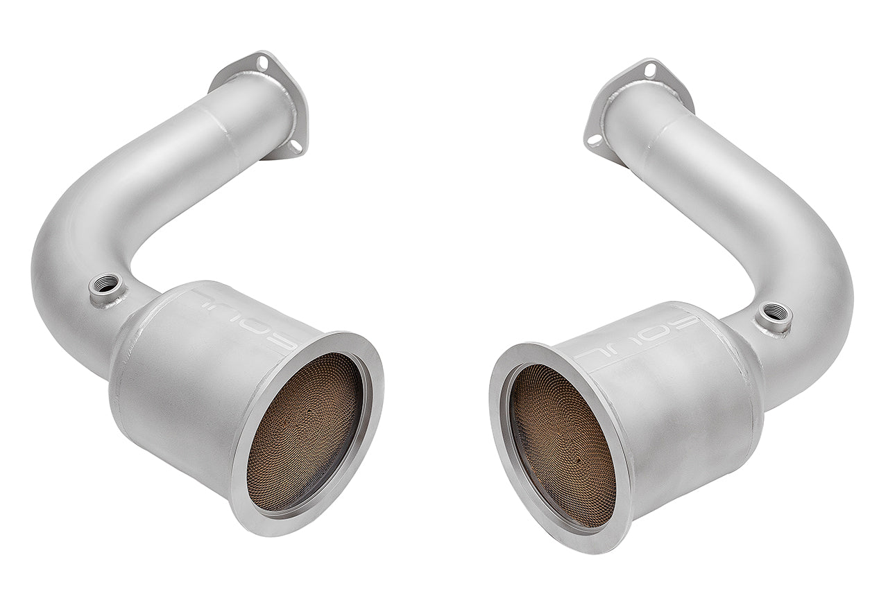 Porsche 2019+ Cayenne 4.0L TT Sport Catalytic Converter Downpipes