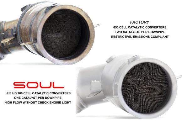 McLaren 600LT Sport Downpipes