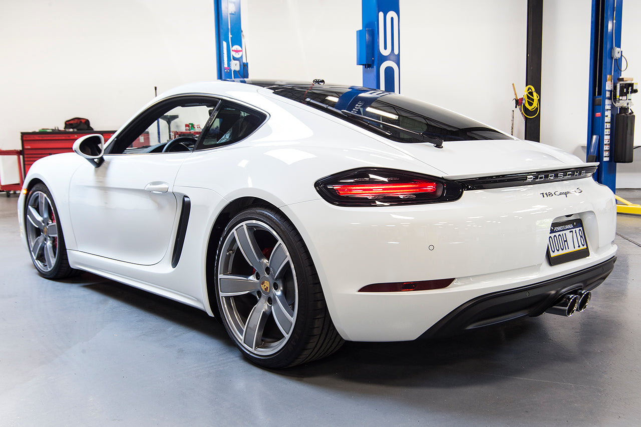 Porsche 718 Boxster / Cayman Bolt-On X-Pipe With Tips