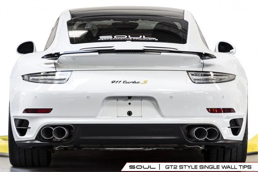 Porsche 991 Turbo Sport X-Pipe Exhaust System