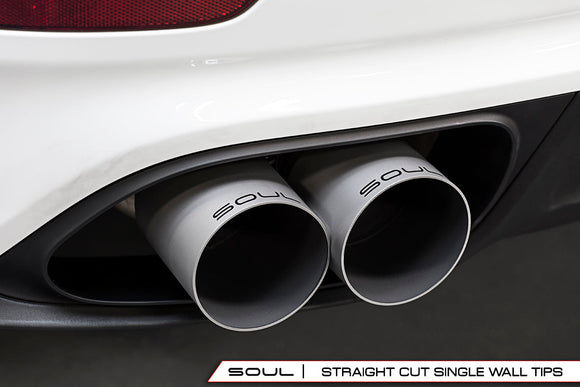 Porsche 991 Turbo Bolt On Exhaust Tips