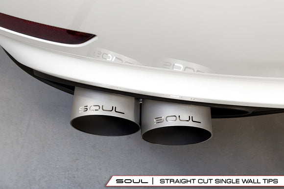 Porsche 991 Turbo Bolt On Exhaust Tips