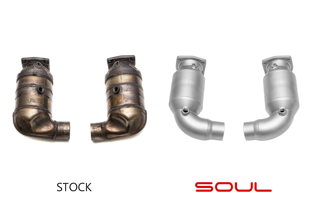Porsche 997.2 Turbo Sport Catalytic Converters - 0