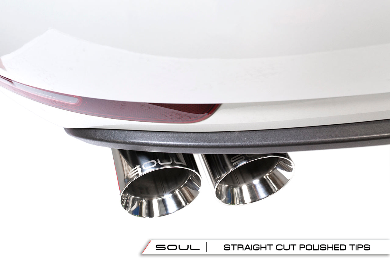 Porsche Macan 2.0T Resonated Muffler Bypass Exhaust