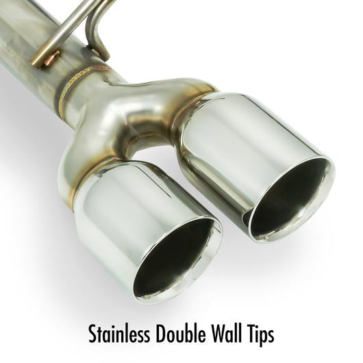 Remark 2015+ Subaru WRX/STI VA Axle Back Exhaust w/Stainless Steel Double Wall Tip