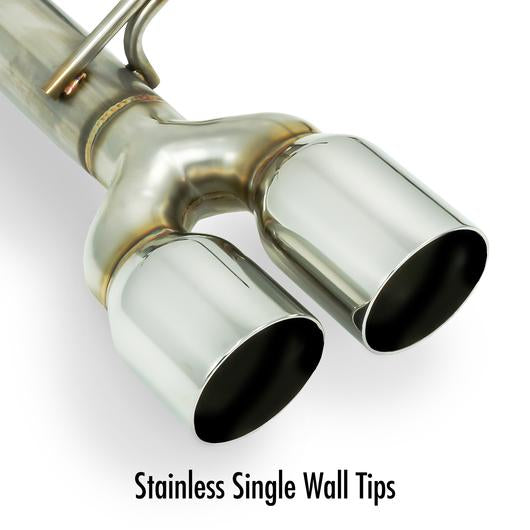 Remark 2015+ Subaru WRX/STI VA Axle Back Exhaust w/Stainless Steel Single Wall Tip