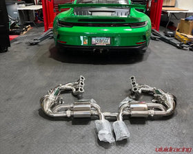 ARMYTRIX Valvetronic Exhaust System Porsche 992 GT3 | GT3RS 2022+ - Matte Black - 0