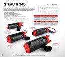 Aeromotive 340 Series Stealth In-Tank E85 Fuel Pump - Offset Inlet - Inlet Inline w/Outlet-3