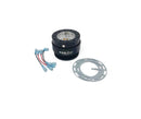 Quick Release Steering Wheel Round Hub - Black-1