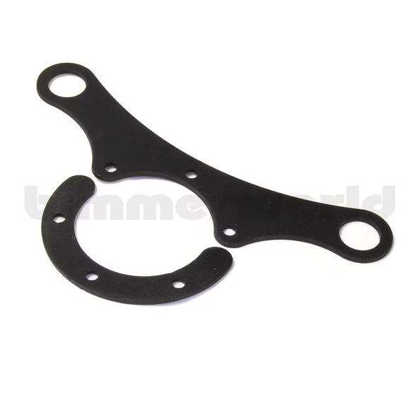 Steering Wheel Two Button Holder Plate Kit