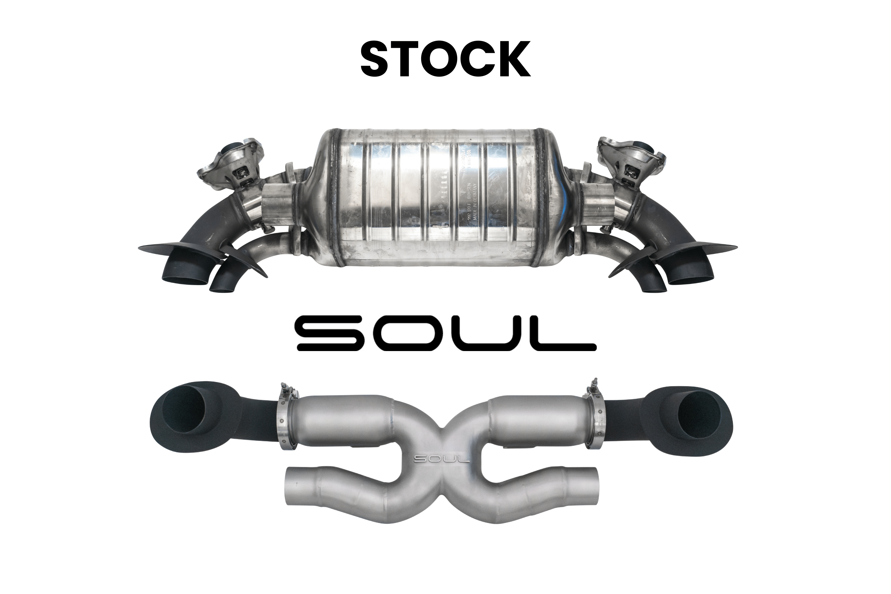 Porsche 992.2 Carrera (Base / S / T) X-Pipe Exhaust System - 0