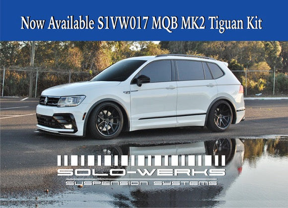 SoloWerks S1 Coilovers | Volkswagen Tiguan MQB