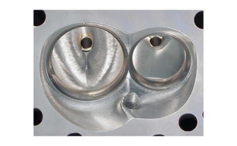 AFR 23 SBC Cylinder Head 195cc Street Heads. L98 angle plug w/heat riser. 75cc.