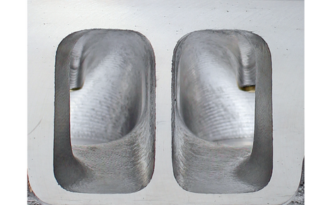 AFR 23 SBC Cylinder Head 195cc Street Heads. straight plug w/heat riser. 65cc. A