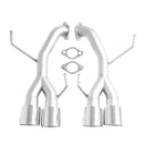 CP-e Austenite Exhaust / Subaru WRX '15- . Axle Back . Off Road . Polished Tips-1