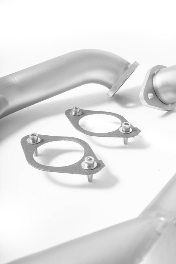 CP-e Austenite Exhaust / Subaru WRX '15- . Axle Back . Off Road . Black Tips